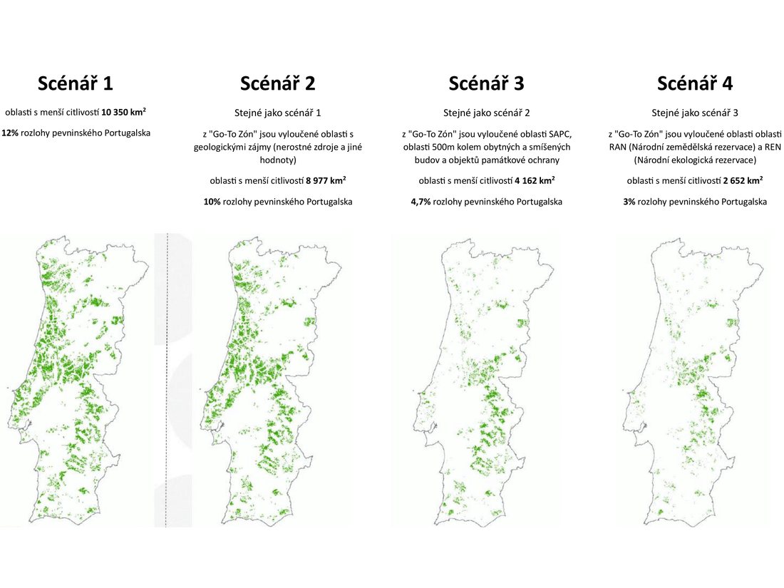 Územní studie OZE Plzeňského kraje – Scénáře rozvoje podle míry omezení