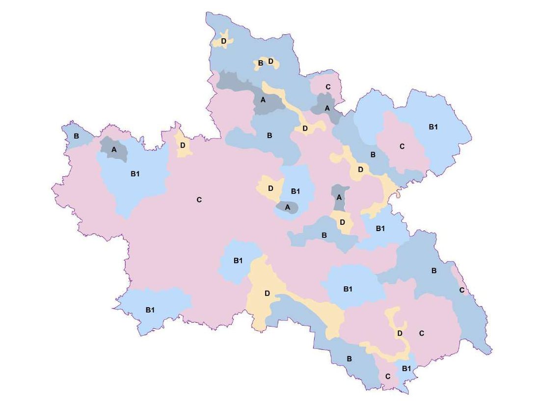 Územní studie krajiny Královéhradeckého kraje – Typy krajiny na území kraje