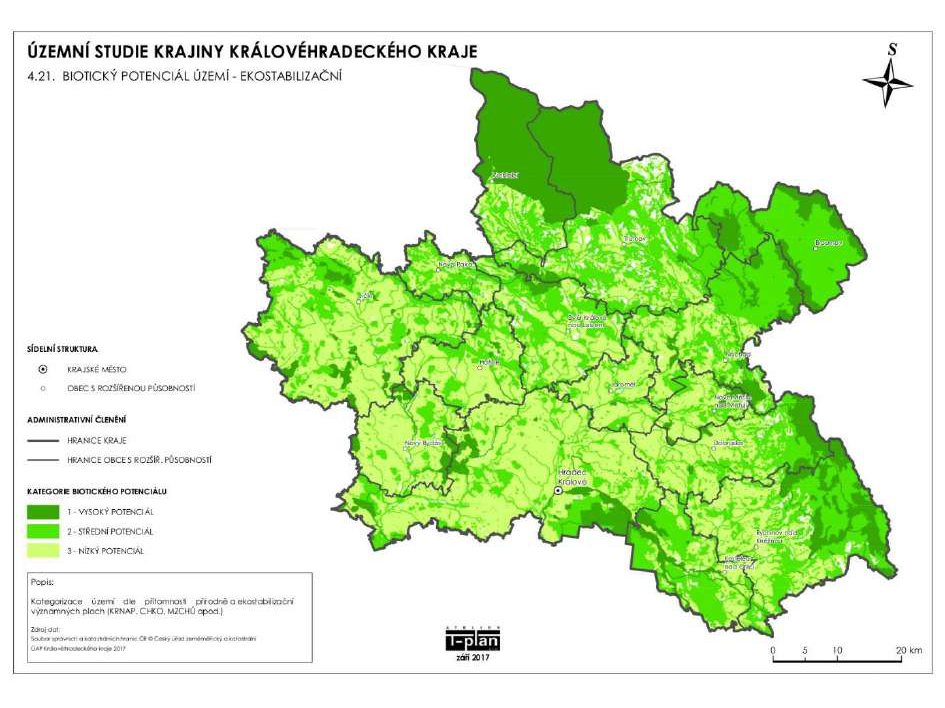 Územní studie krajiny Královéhradeckého kraje