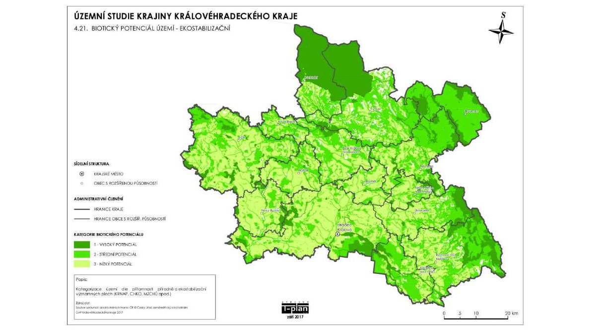 Územní studie krajiny Královéhradeckého kraje